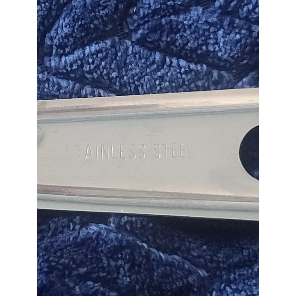 Vintage Stainless Steel Slotted Spoon 12 Inch Kitchen Serving Utensil